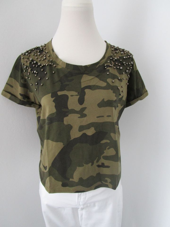 Camouflage T-Shirt S/M neu Boutiqueware Neupreis 49,95 € in Heilbronn