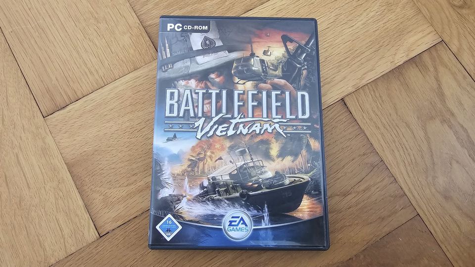 Battlefield Vietnam PC CD, Originalverpackung und -zubehör in Lahr (Schwarzwald)