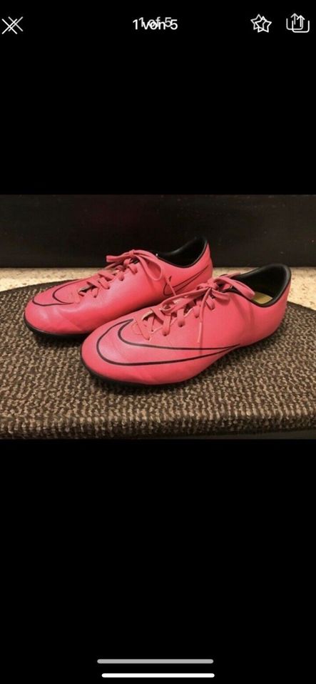 Nike Mercurial Fussball Schuhe in pink Größe 38 in Mühlacker