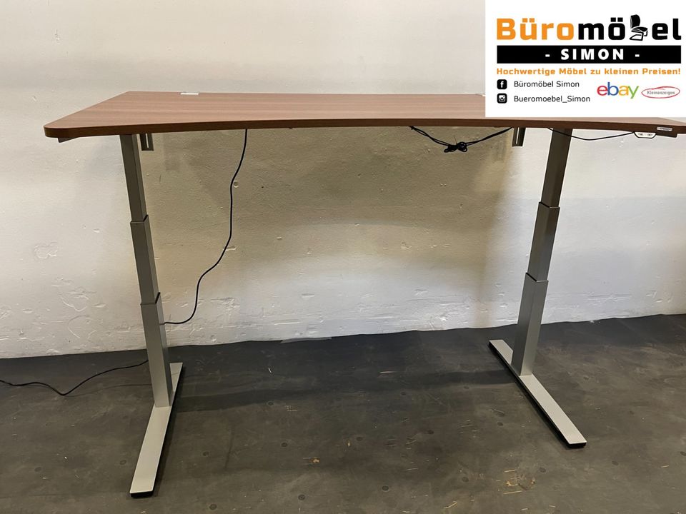 ❗️20x TOP Nussbaum SET Vario und Sedus/ Komplettset/ elektrisch höhenverstellbarer Schreibtisch/ Stehtisch/ Aktenschrank/ Büroschrank/ Wandschrank/ Rollcontainer/ Sideboard/ Bürocontainer/ Büromöbel in Linden