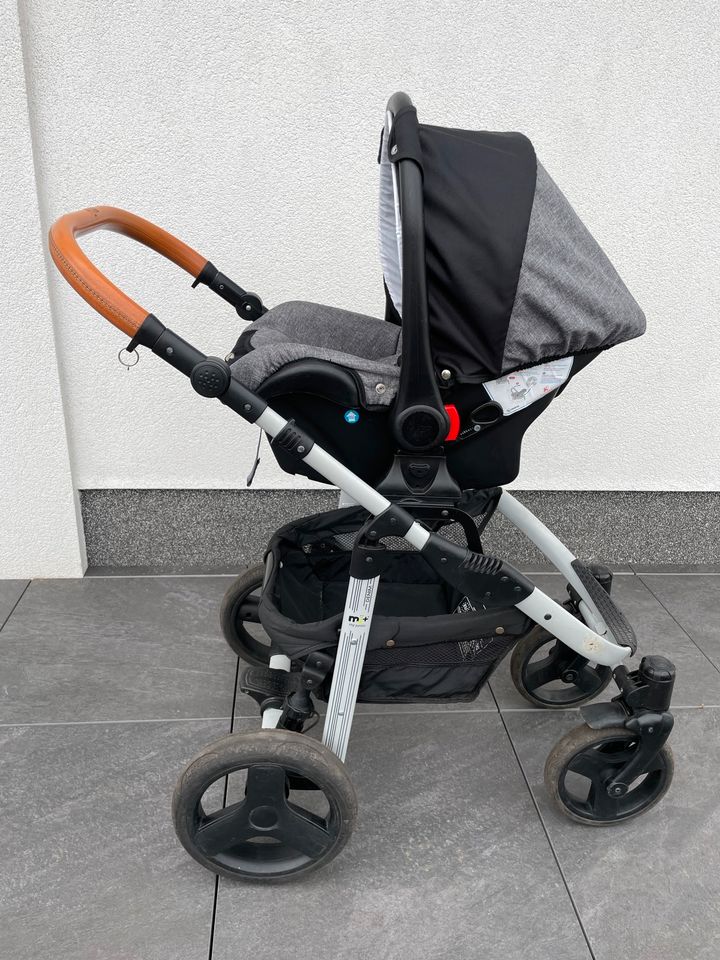 My Junior Kombi Kinderwagen 3in1 „Miyo“ mit Babywanne & Buggy in Ummern