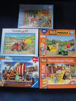 5 Puzzle Wickie, Traktor, Bob der Baumeister, Der kleine König Baden-Württemberg - Keltern Vorschau