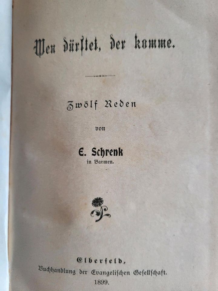 Rarität !!! Wem dürstet der Kommet von E.Schrenk in Bielefeld