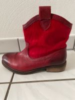 Lazamani Boots echtes Leder 39 rot Nordrhein-Westfalen - Wegberg Vorschau