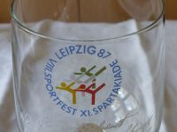 Bierglas Jahresglas 1987 Sportfest Spartakiade Leipzig Thüringen - Weimar Vorschau