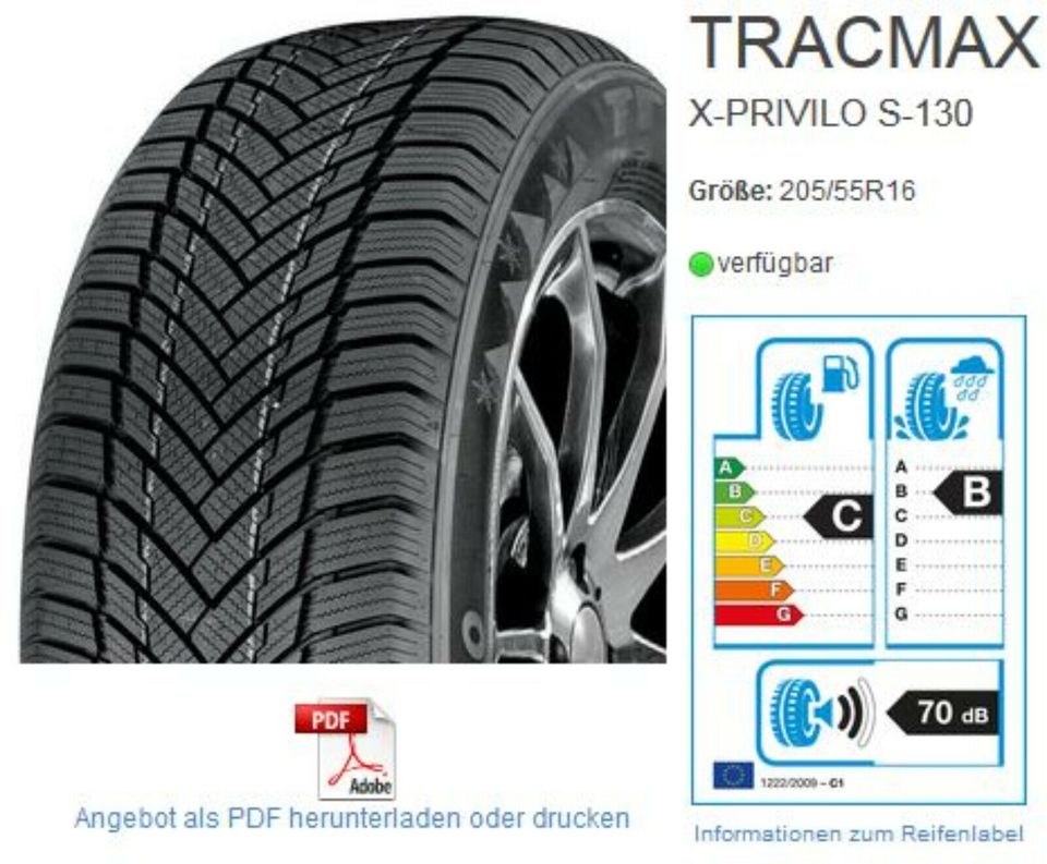 16 Zoll Felgen Winterreifen VW Golf IV 4 Audi A3 8L 5x100 Bora in Hattingen