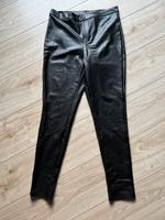 esmara Lederoptik Damen Super Skinny Fit, normale Leibhöhe Sachsen - Weißwasser Vorschau