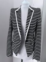 Forever 21 Blazer Jacke streifen gestreift M schwarz weiß Frankfurt am Main - Seckbach Vorschau