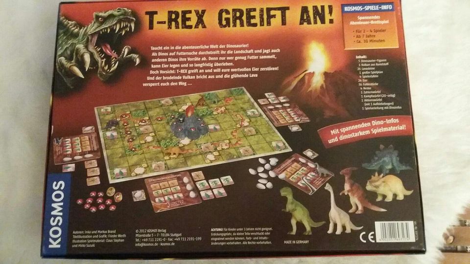 T-Rex greift an! Gesellschaftsspiel in Empfingen