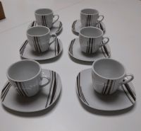 6 Espressotasse mit Unterteller * NEU * Hessen - Rodgau Vorschau