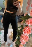 Enge Zara Jeans schwarz, high waist Nordrhein-Westfalen - Borken Vorschau