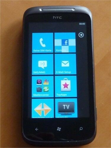 HTC 7 Mozart, Windows Phone, mit OVP und vollständigem Zubehör. in Saarlouis