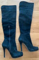 Buffalo High Heel Plateau Velour Overknee Stiefel 37, schwarz Niedersachsen - Kirchgellersen Vorschau