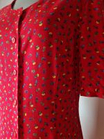 rotes vintage blumen kleid × gr.M/L × 80s 90s maxikleid Nordrhein-Westfalen - Paderborn Vorschau