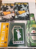 Blechschild Werbung Heineken Franziskaner Sol Miller Diebels Sachsen - Grimma Vorschau