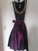 Dirndl Gr. 38 von Hammerschmid violett /schwarz Tracht Bayern - Kelheim Vorschau
