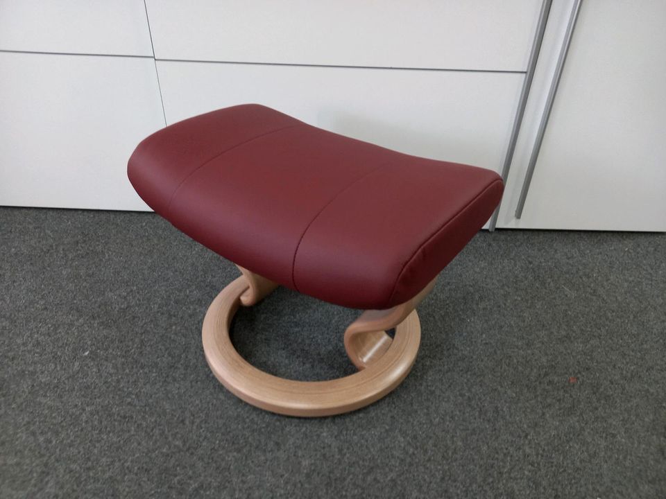 Stressless® Hocker Garda, mit Classic Base, Gestell Eichefarben in Mühlhausen