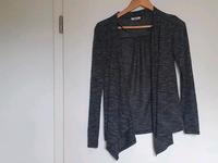 Strickjacke dünne Jacke grau meliert wasserfall Hessen - Maintal Vorschau