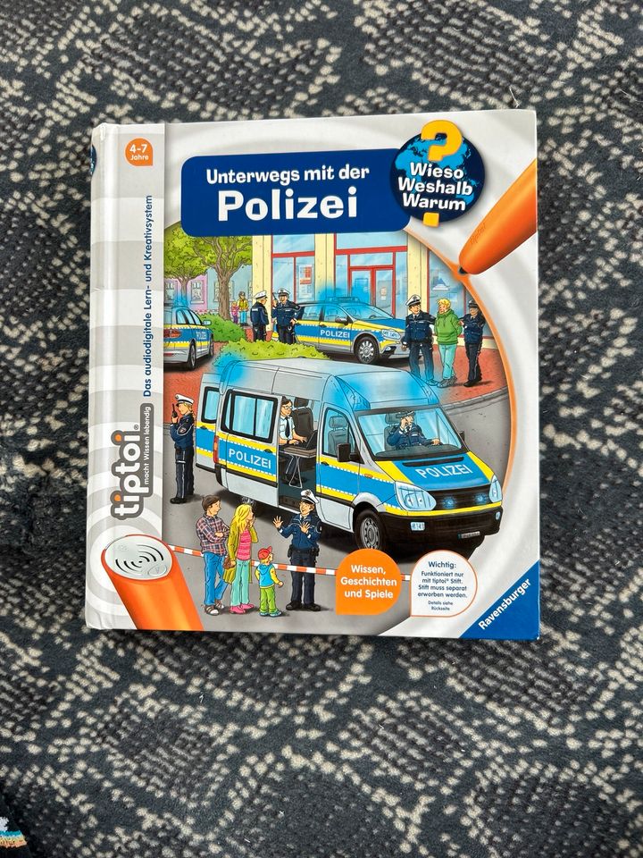 Tiptoi wieso weshalb warum: Unterwegs mit der Polizei in München