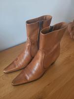 Stiefelette gr.36 braun Leder Baden-Württemberg - Weinheim Vorschau