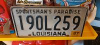 US Kennzeichen Louisiana Januar 1987 License Plate Duisburg - Duisburg-Mitte Vorschau