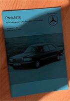 Mercedes Preisliste Nr.28 1979 W123 W116 W126 R107 Baden-Württemberg - Mannheim Vorschau