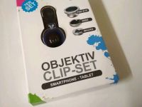 OVP: 3 x Objektiv Clip-Set f. Handy, Fischauge, Weitwinkel, Makro Hessen - Otzberg Vorschau