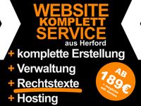 Website Komplett Service Web-Way.de Nordrhein-Westfalen - Herford Vorschau