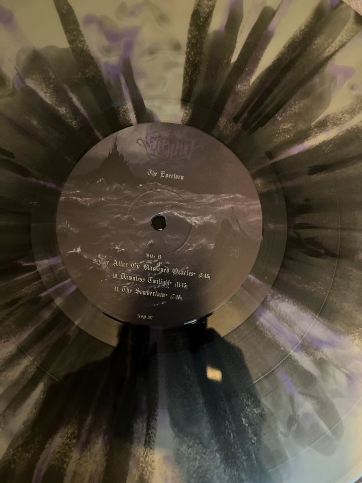 Sinira - The Everlorn Silver Purple Black Vinyl LP Black Metal in Melle