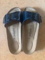 Palado Pantoletten Schuhe Gr.38 dunkelblau Bayern - Regensburg Vorschau