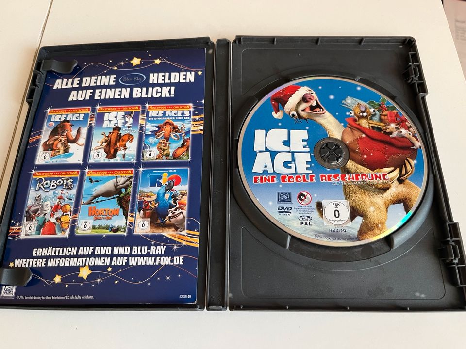 Super DVD ICE AGE Eine coole Bescherung - FSK 0 zu verkaufen in Augsburg