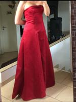 Rotes Abi Ballkleid ZERO mit oder ohne Träger sehr hochwertig Hessen - Biblis Vorschau