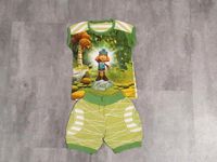 Set Outfit Shorts T-Shirt Größe 86 92 Handmade kurze Pumphose Saarland - Riegelsberg Vorschau