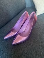 Catwalk Pumps lila metallic rar 39 Frankfurt am Main - Innenstadt Vorschau