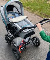 Kinderwagen Hartan Topline S inkl. Adapter MaxiCosi, Wechselachse Dresden - Pieschen Vorschau