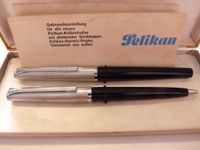 Pelikan 20 Silvexa Set Kolbenfüller +Kugelschreiber mit Etui Hessen - Gemünden Vorschau