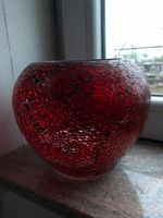 Elambia Mosaikglas/ Vase rot Nordrhein-Westfalen - Siegburg Vorschau