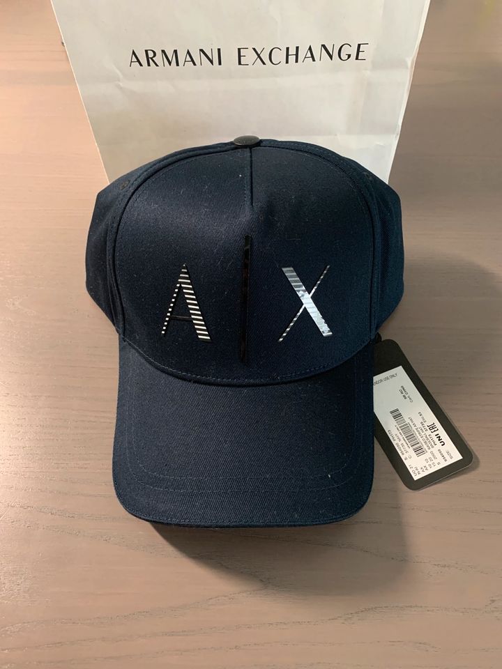 Armani Exchange Basecap Dunkelblau NEU mit Etikett in Schwanewede