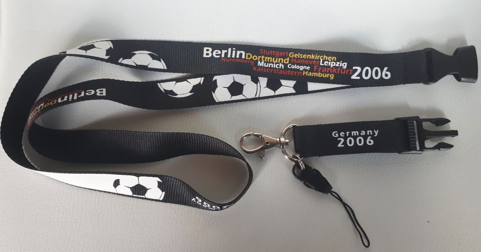 Lanyard - Fußball WM 2006 in Deutschland - Schlüsselanhänger in Konstanz