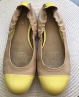 GEOX Ballerinas beige-gelb Leder 39/39,5 gut erhalten Harburg - Hamburg Marmstorf Vorschau