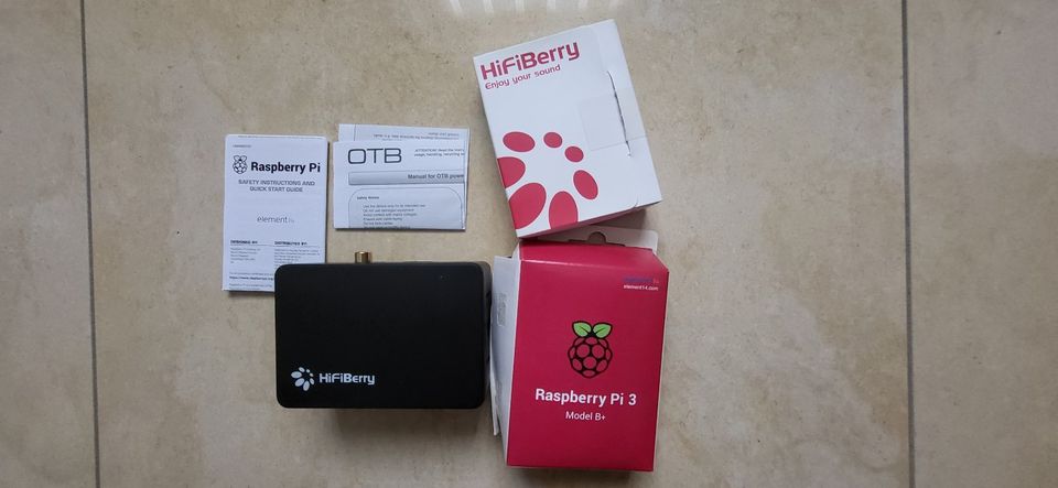 Raspberry Pi 3 Modell B+ inkl. HiFi Berry und Gehäuse in Eilenburg