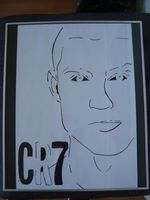 Poster Porträt Fußball Ronaldo CR 7 Hessen - Fulda Vorschau