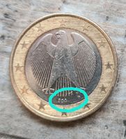 1 Euro münze hat ein Fehler beim Jahr Peenehagen - Alt Schönau Vorschau