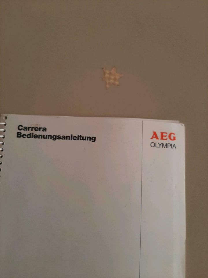 Schreibmaschine von AEG in Hirschau