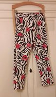 Tolle Capri Hose Trend Collection 36 Zebra Hibiskus Hawaii Blumen Baden-Württemberg - Karlsruhe Vorschau