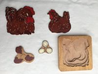 Holz - Puzzle , Hühner - Puzzle , Tier - Puzzle Nordrhein-Westfalen - Dormagen Vorschau