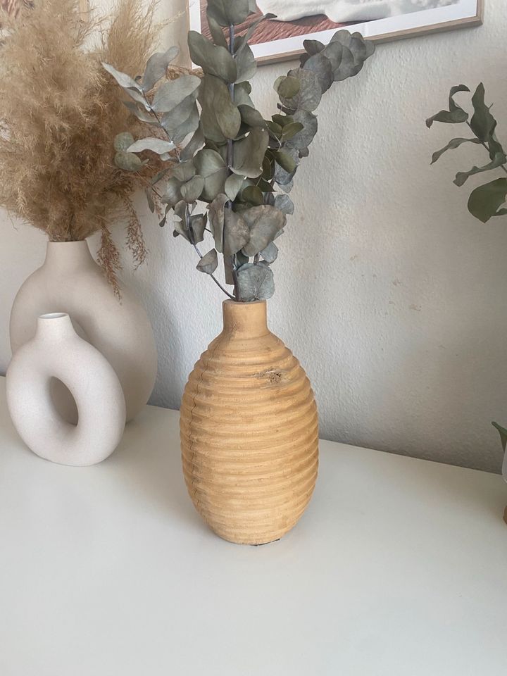 Zara Home Vase Trockenplanzen Boho Skandi in Berlin