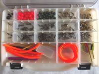 Tackle-Box Panaro Box mit Wirbel, Sprengringe usw. Niedersachsen - Lingen (Ems) Vorschau