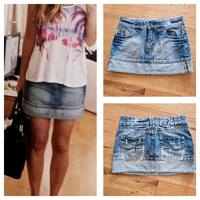 ❤️ NINE 2 NINE  * Damen * Jeansrock * Mini * XS * 34 * Niedersachsen - Achim Vorschau