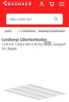 Lundbergs Gitter Fach Boden Grau Farbe sehr gute Zustand fast neu Hessen - Rodgau Vorschau